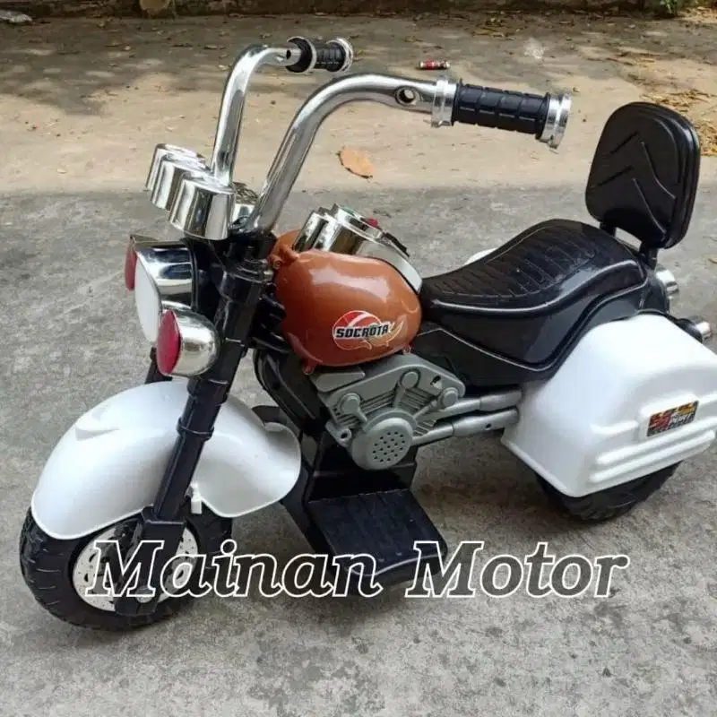 Mainan motor cas