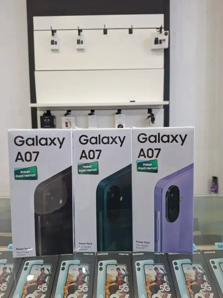 Samsung A07 4/64, Garansi resmi SEIN INDONESIA, SEGEL BOX