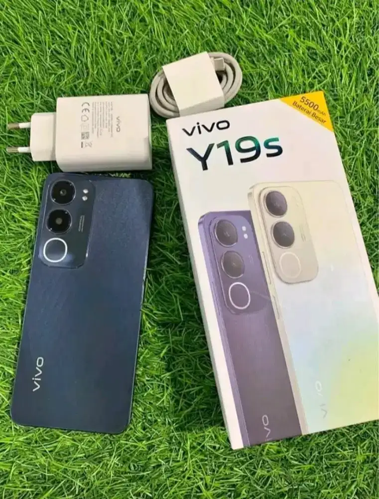 Vivo Y19s Ram 6+6/128 lengkap mulus ori