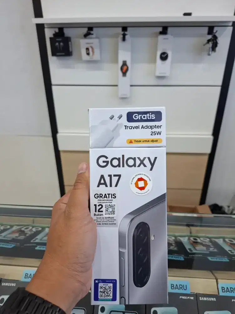 Samsung A17 4G 8/128, garansi resmi SEIN INDONESIA, SEGEL BOX