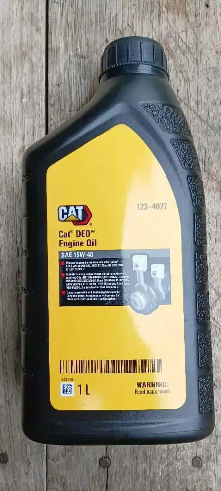 oli caterpillar 15w-40 1liter