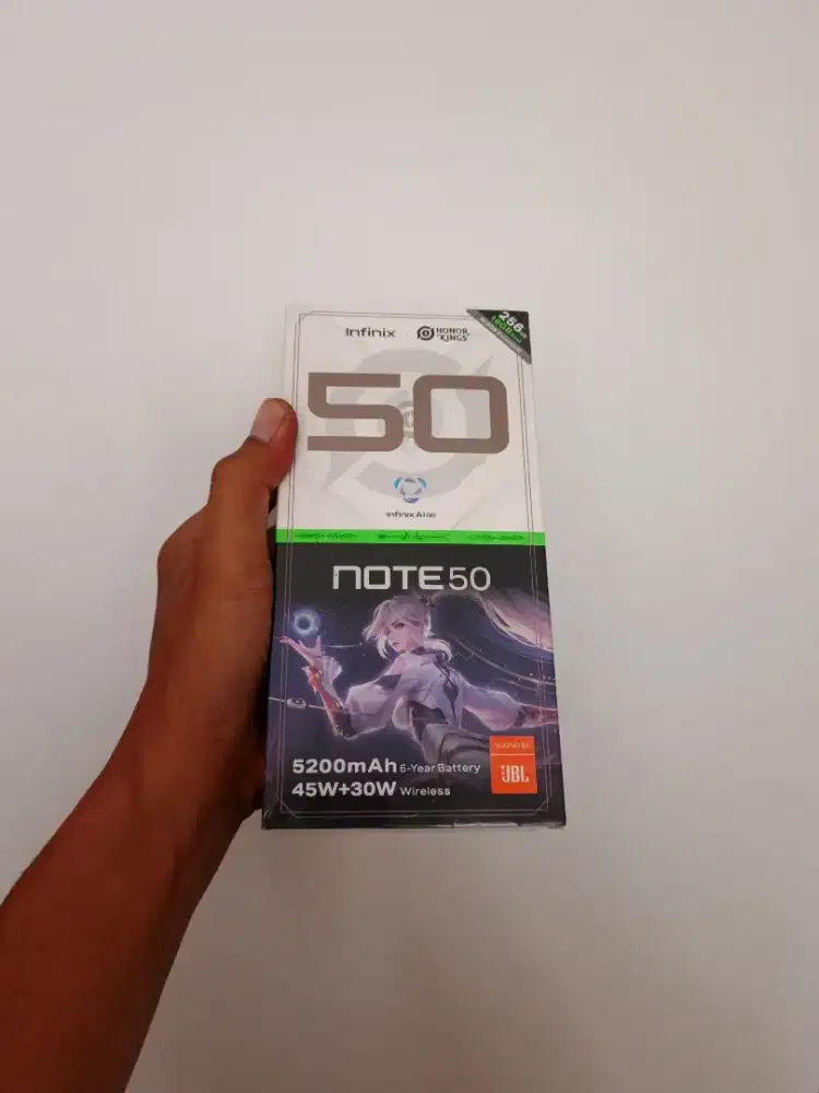 Berminat silahkan WA Infinix Note 50 8+8/256 Garansi resmi 1thn