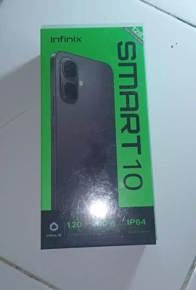 INFINIX SMART 10 RAM 4/128 GB, NEW, SEGEL, BNIB GARANSI RESMI