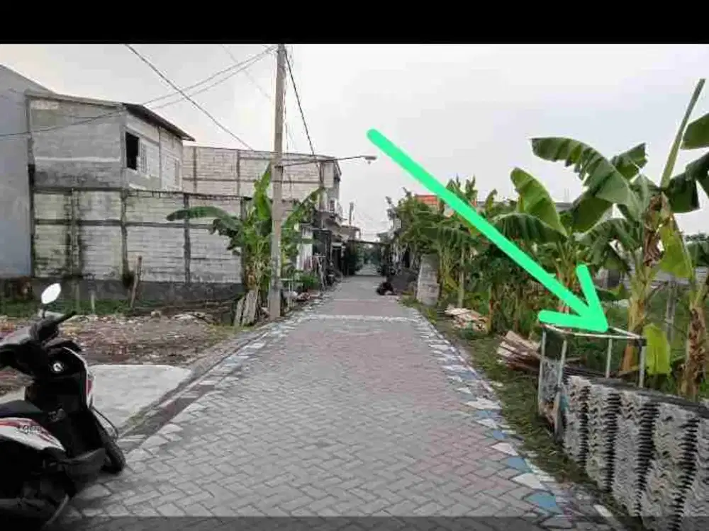 Lahan luas 72 m2 harga 260 juta, 5 menit dari Bandara Juanda, Sidoarjo