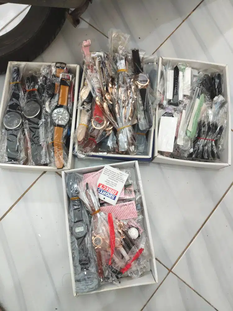 Paket Usaha Jam Tangan Murah (Lengkap Ada Nota Pembelian)