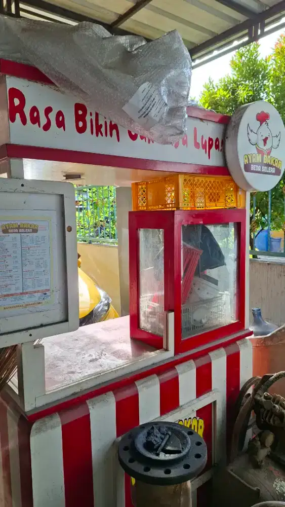 Gerobak Usaha Ayam Bakar