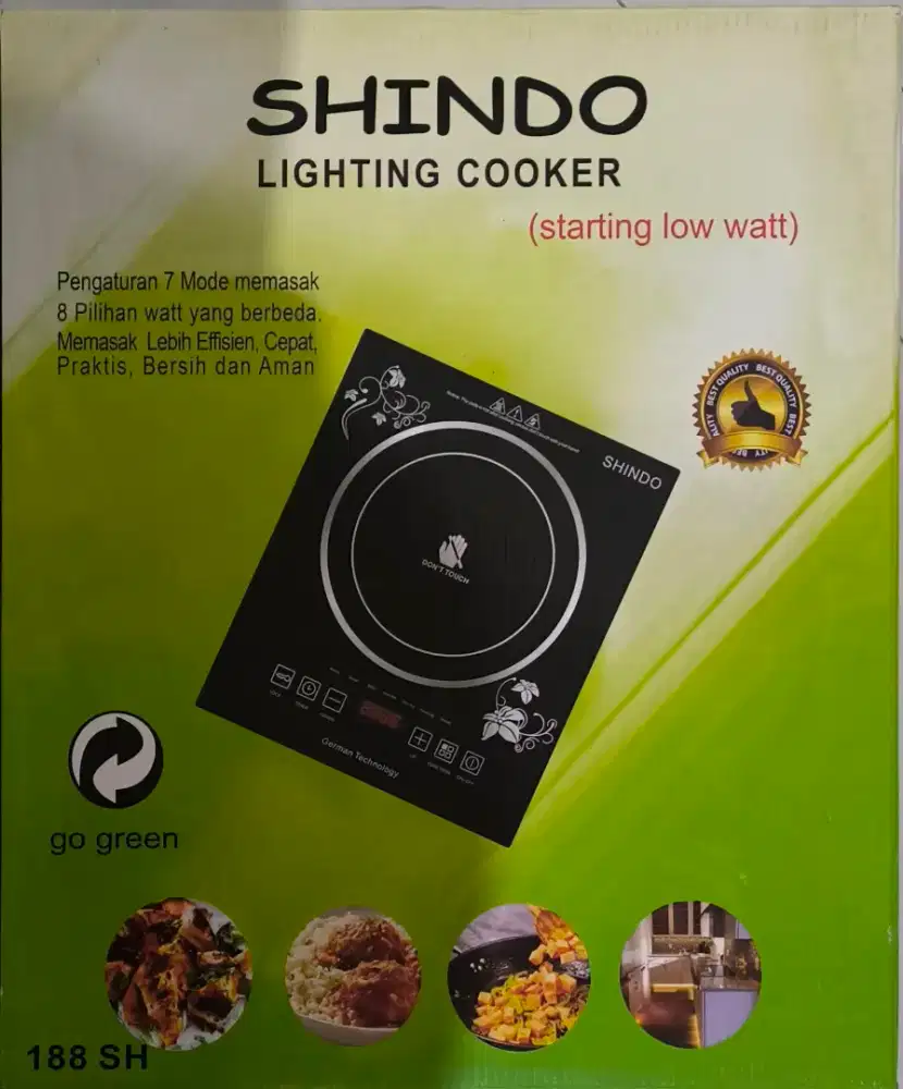Kompor Listrik Shindo Lighting Cooker 188 SH - Baru