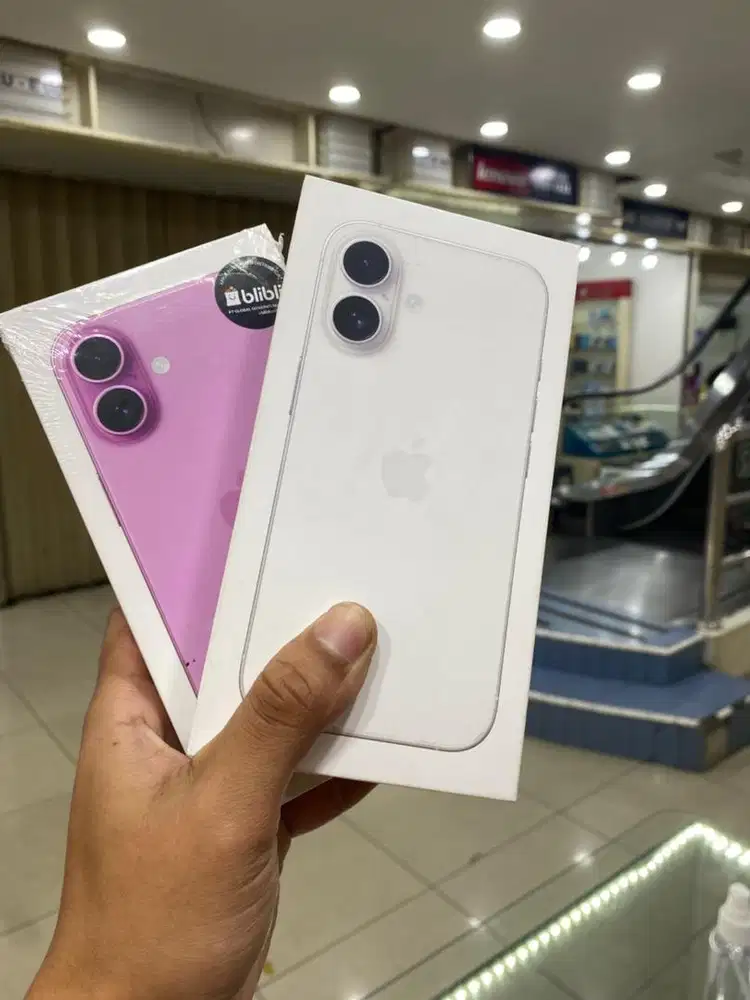 iphone 16 128gb brand new in box garansi RESMI