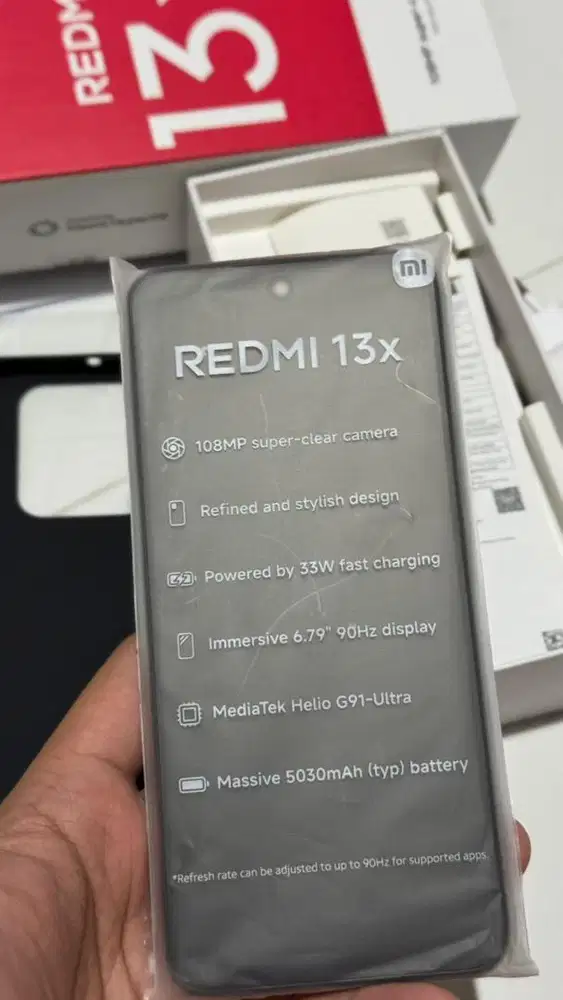 Xiaomi Redmi 13X Black Ram 8 gb Memori 128 gb