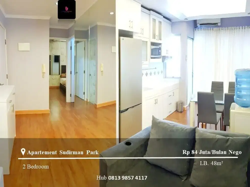 Disewakan Apartement Sudirman Park High Floor 2BR FF