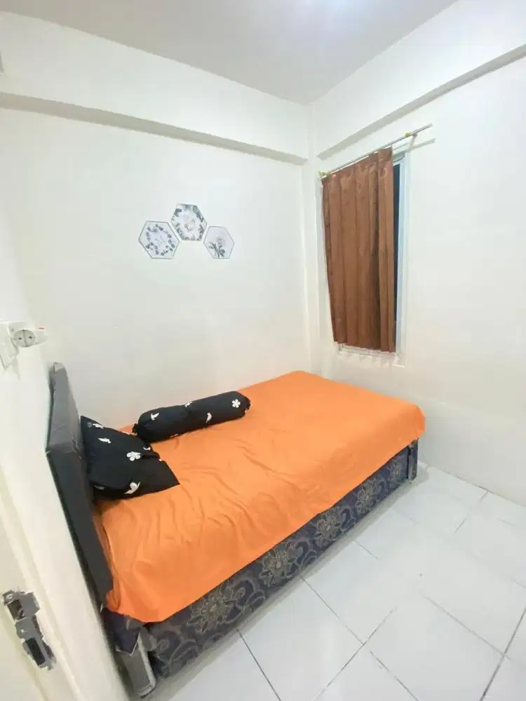 Disewakan apartemen lantai 2 view taman balikpapan