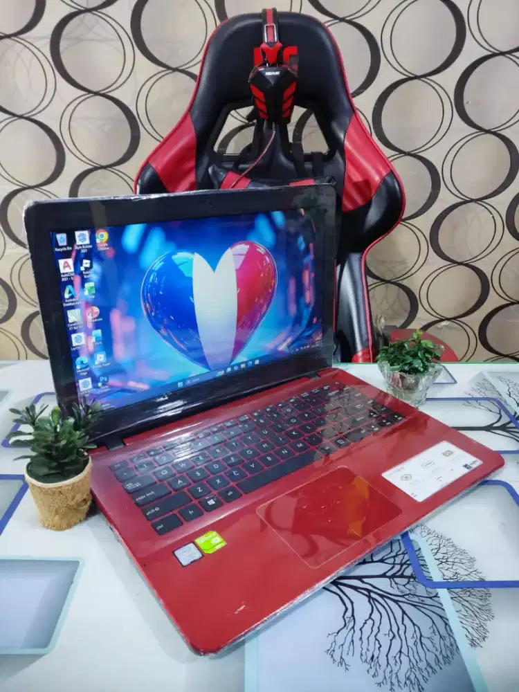 ASUS VIVOBOOK X442URR-300  SLIM DUAL VGA RED EDITION[SSD 512GB NVIDIA]