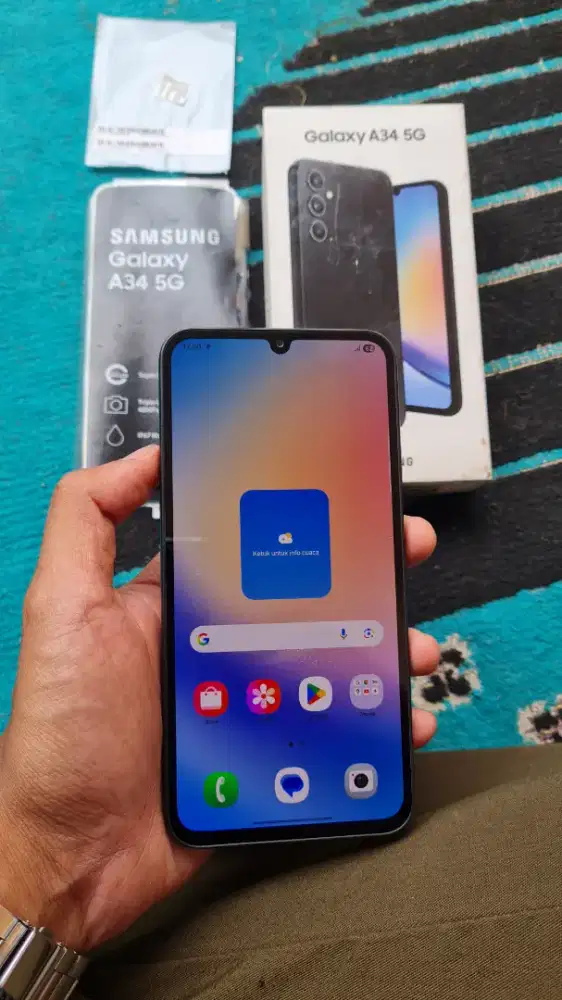 Samsung A34 5G sein resmi