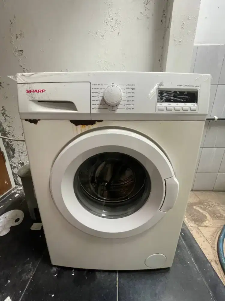 Mesin cuci Sharp 7kg front loading
