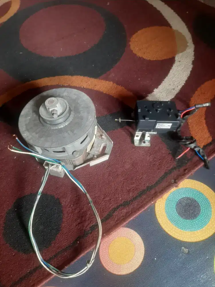 Jual dinamo mesin cuci 1 tabung cabutan polytron, lg,samsung,aqua msk