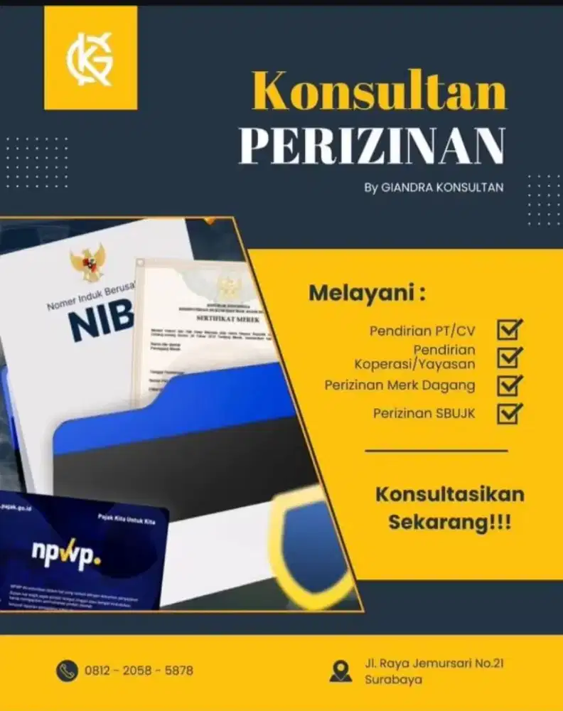 Konsultan pertanahan, legalitas dan perijinan