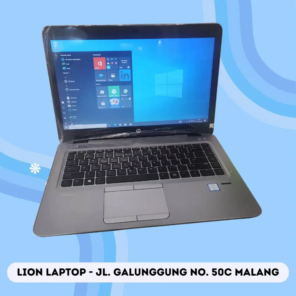 Core i5 RAM 8GB Murah SSD 258GB HP Elitebook 840 G3 [05|01]