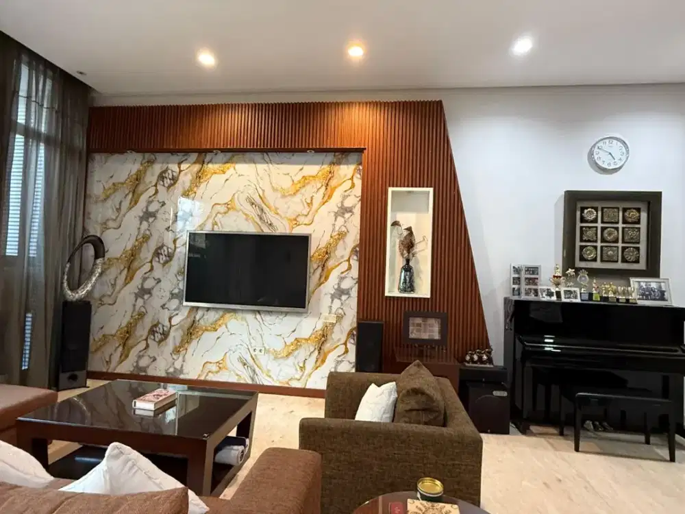 Jual rumah Pantai indah kapuk 12x27 furnish bagus 2,5lt MEWAH harga MURAH