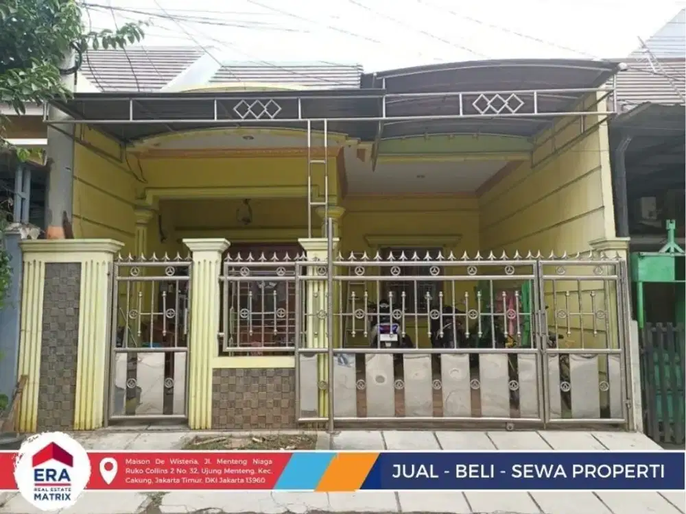 Jual Rumah Semi Furnish Lokasi Strategis Dan Bebas Banjir Di Pondok Ungu