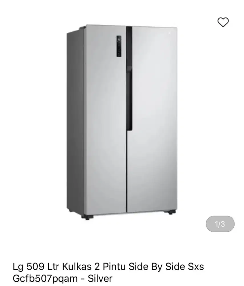 KULKAS SBS LG GCFB507PQAM 509LTR