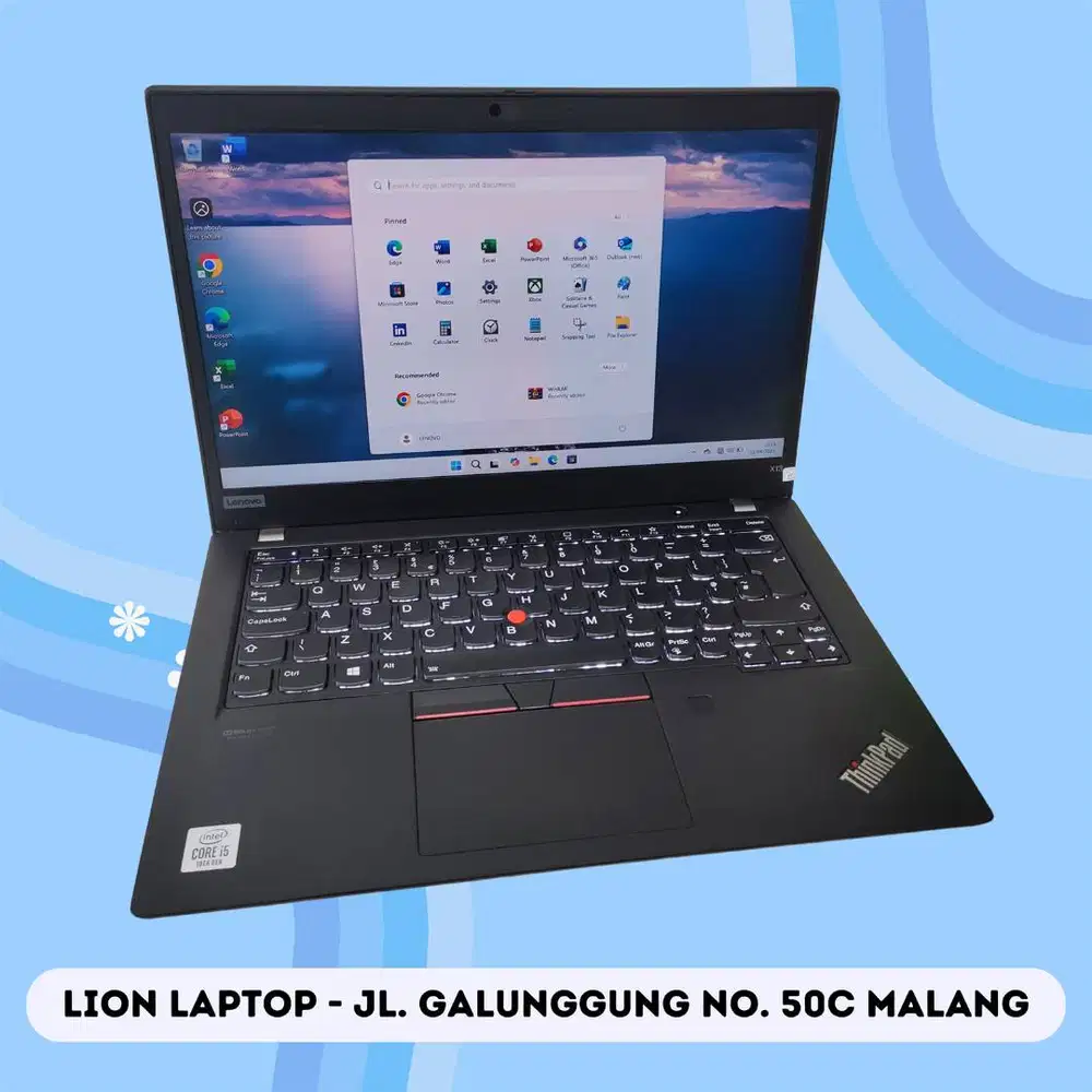 Core i5 Gen 10 slim mulus RAM 8GB SSD 256 Lenovo Thinkpad X13 [05|01]