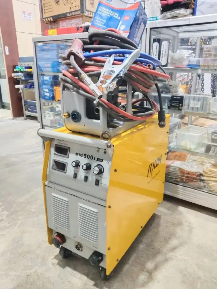 MESIN LAS BEKAS MIG CO² RILON BEKAS 500 AMPERE 3 PHASE BEKAS RILON