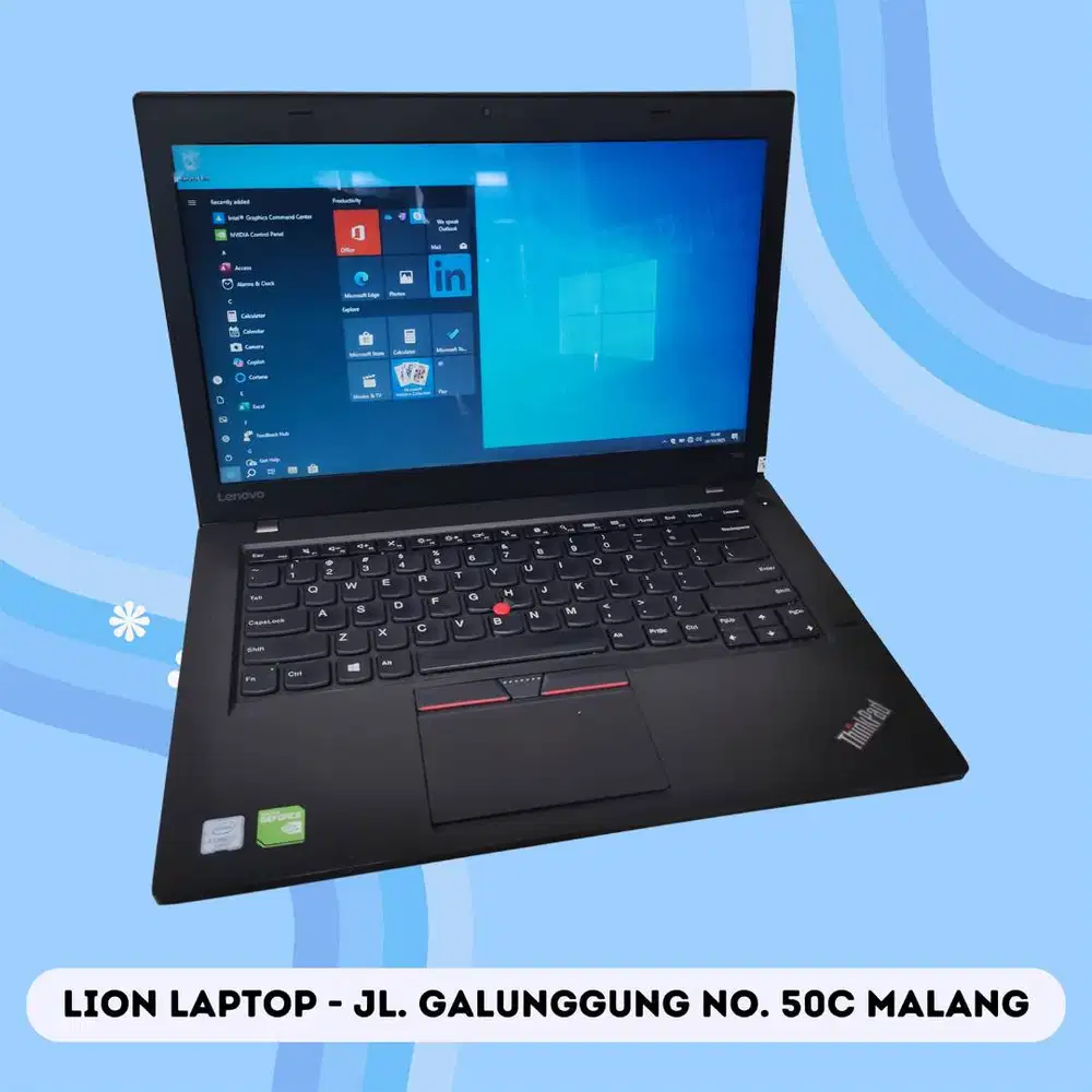 Double VGA Core i7 RAM 8GB Lenovo Thinkpad T460 [05|01]