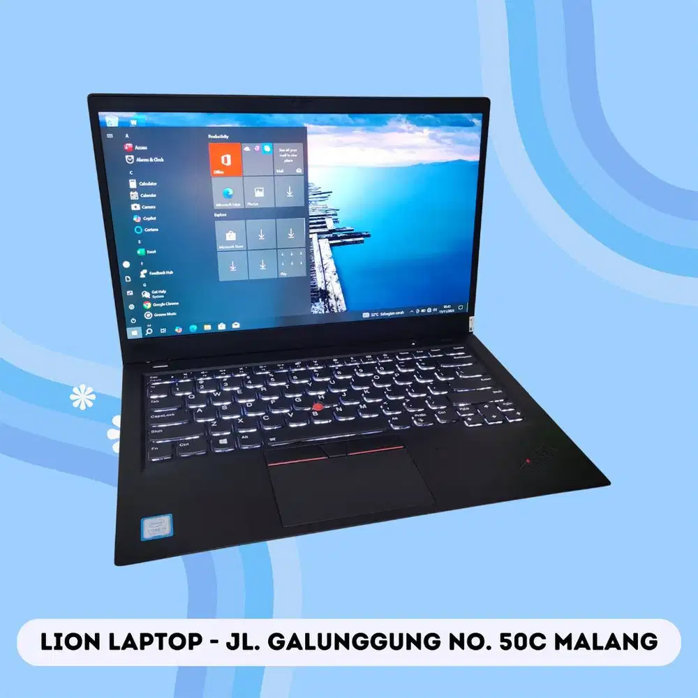 X1 Carbon Slim Ringan i5 gen 8 8/256 [05|01]