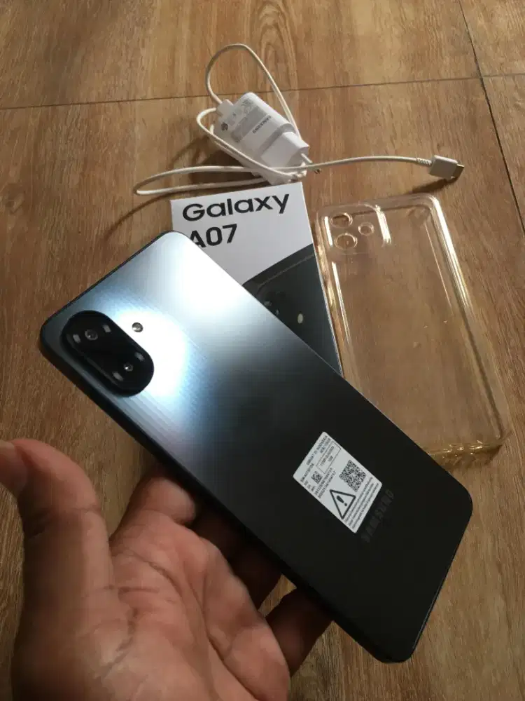 Samsung A07 Ram4/128gb  no minus mulus original iklan tyng hp ada