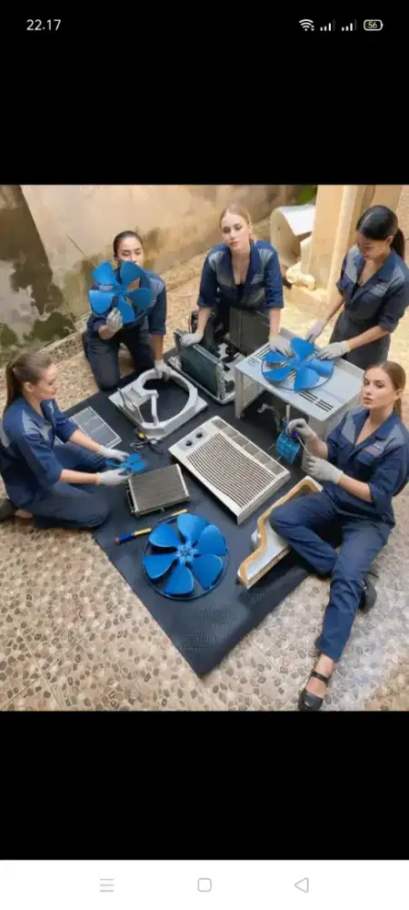 Jasa servis AC kulkas mesin cuci kompa air dll bergaransi resmi