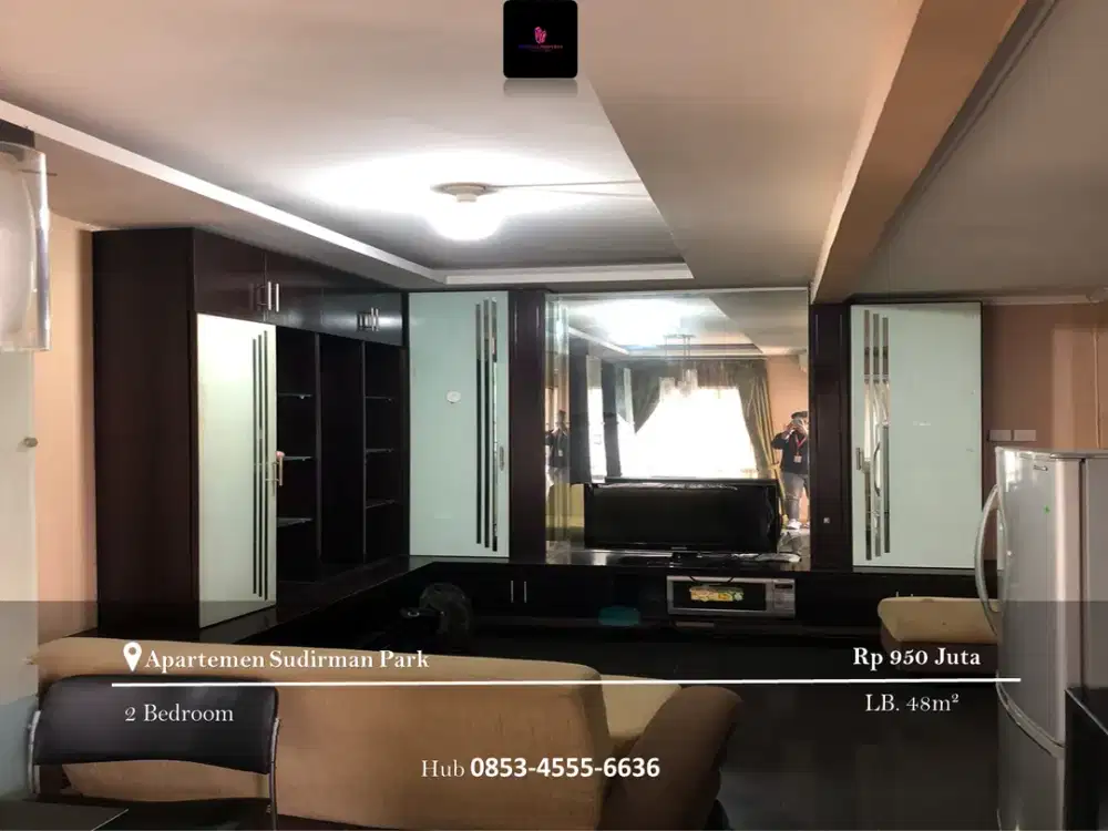 Dijual Apartement Sudirman Park Mid Floor 2BR Fully Furnished