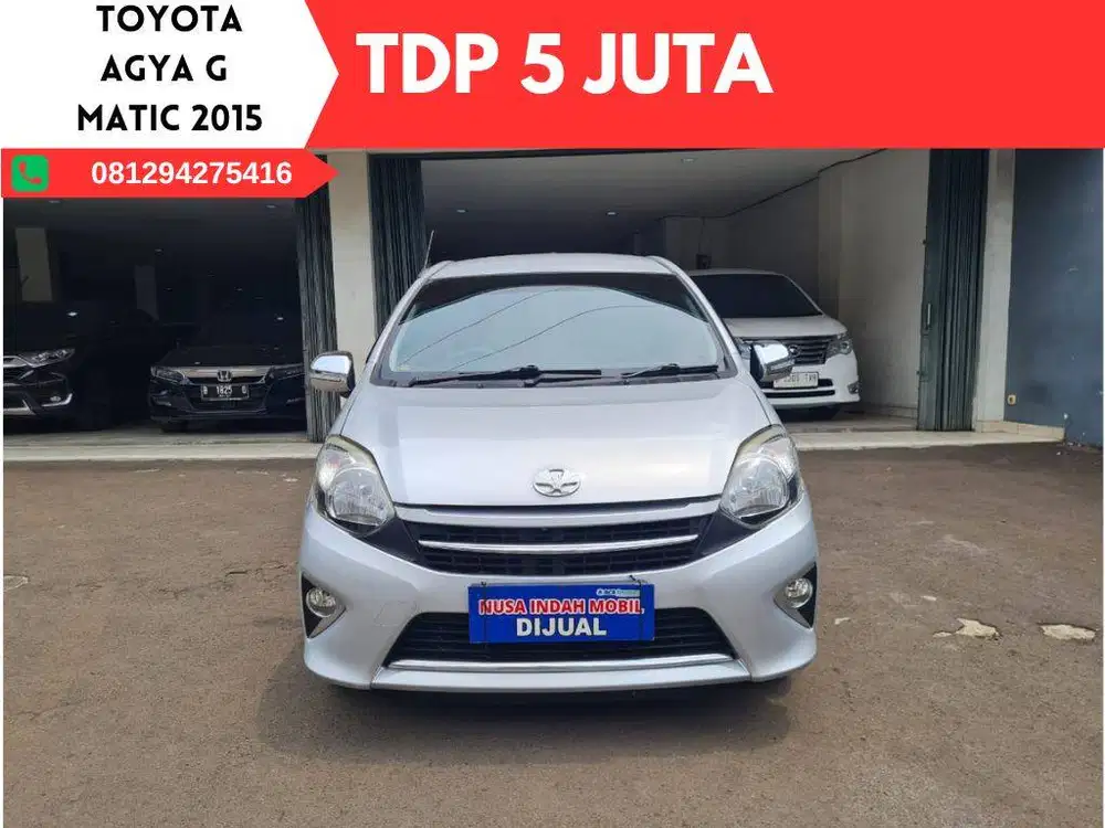 CICILAN 2.5 JUTA-AN Toyota Agya G MATIC 2015