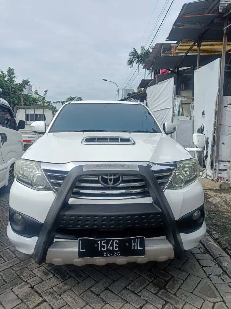 JUAL Fortuner 2012 TRD Manual Diesel - Tangan Pertama / Pribadi