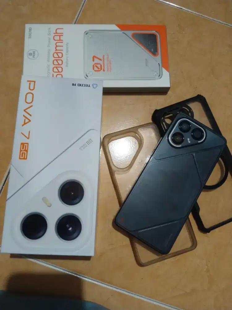TECHNO Pova 7 5G MULUS + BONUS
