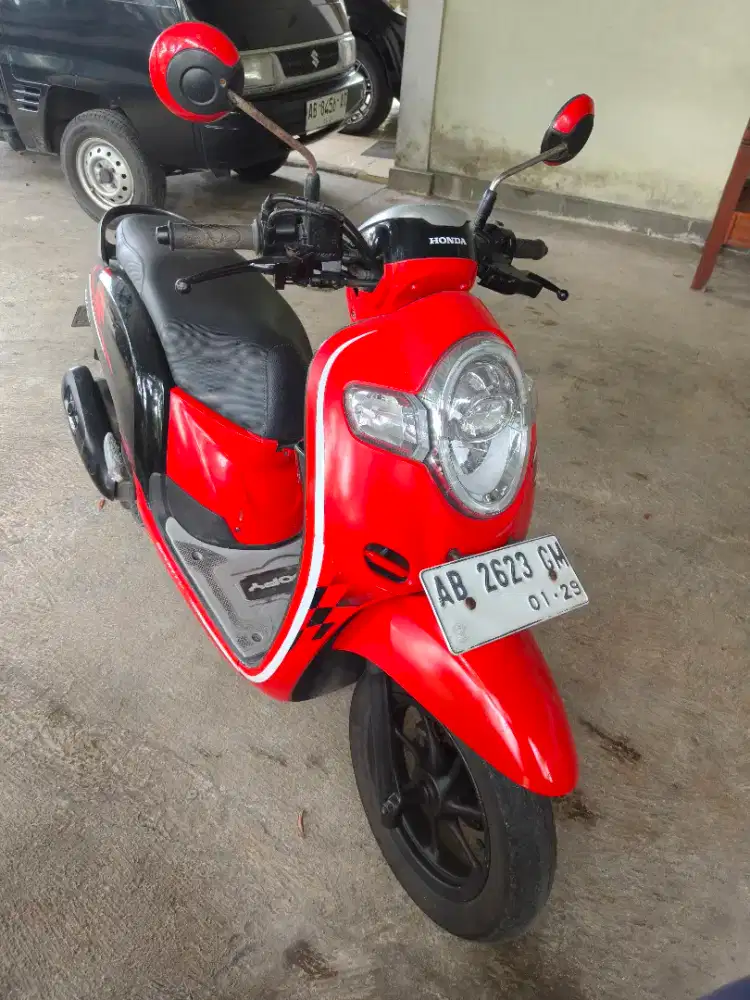Scoopy THN 2019 plat AB Wonosari