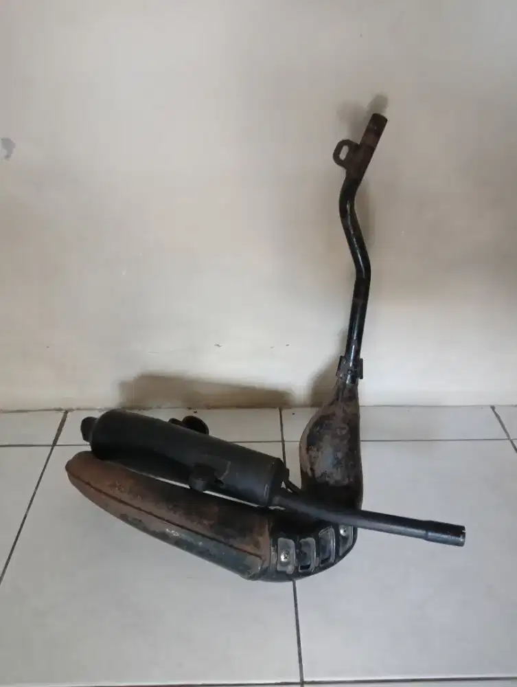 Knalpot Suzuki TS 125 Original copotan