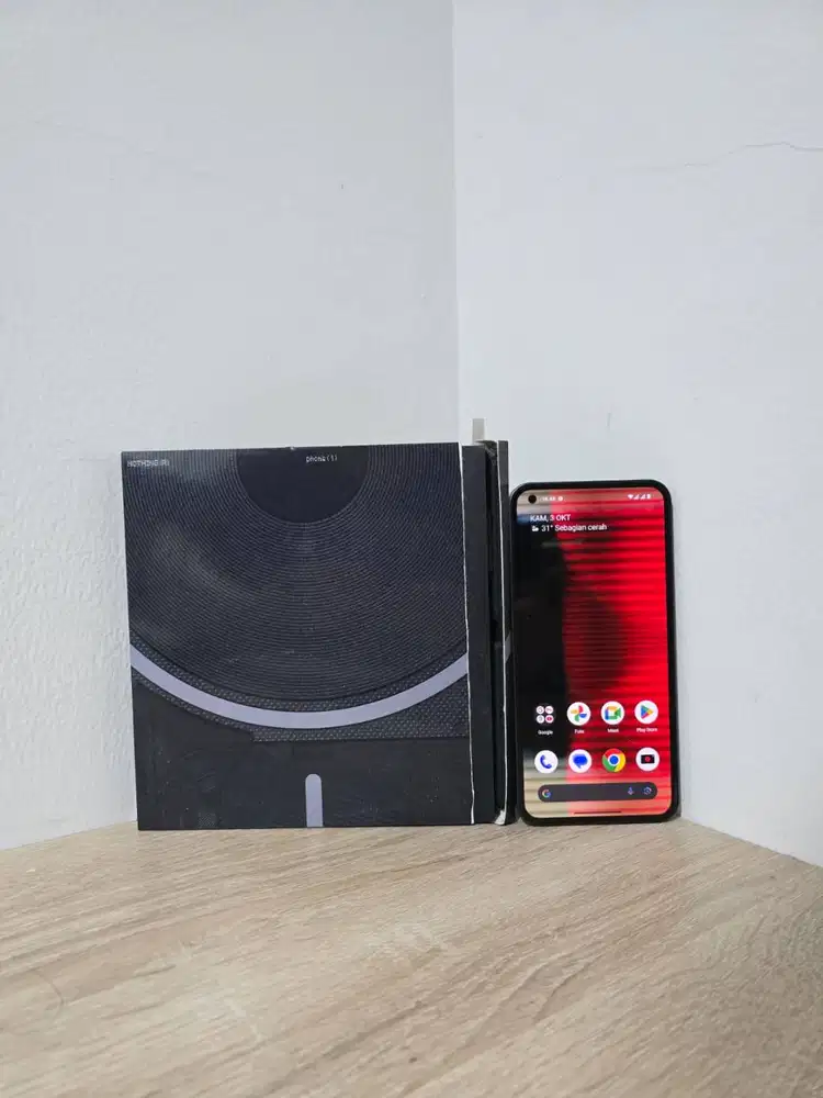 Nothing Phone 1 5G 8/256 IMEI Resmi Beacukai 8GB 256GB (1) Black