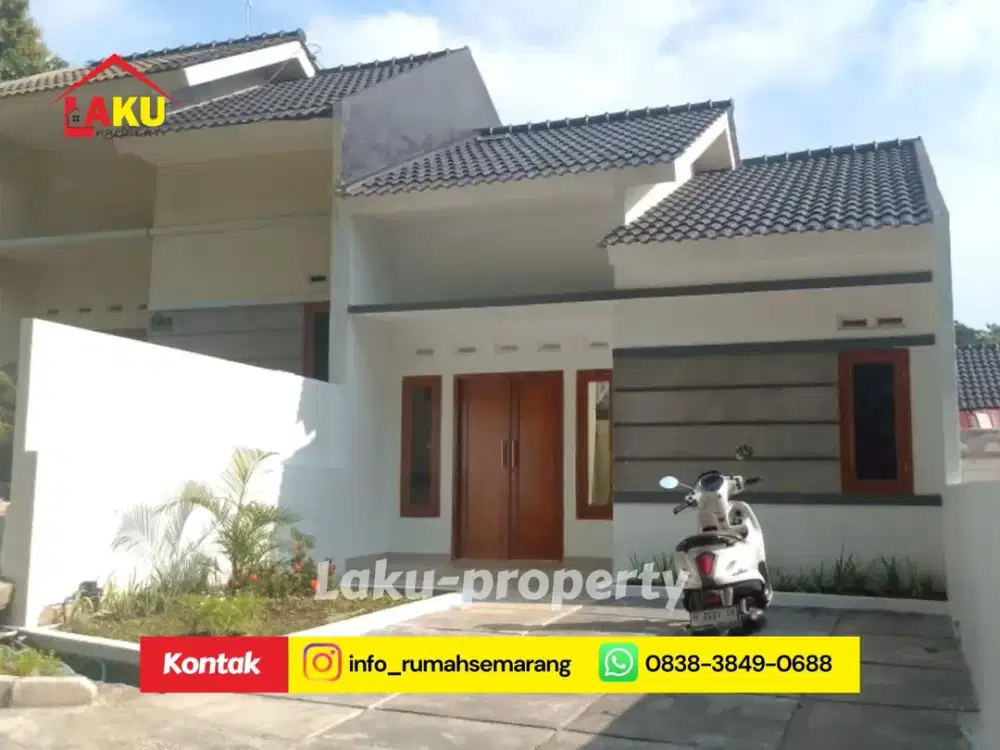 Tinggal 1 Unit! Rumah Ready Stock Kedungmundu – Cashback 30 Juta + Free Semua Biaya