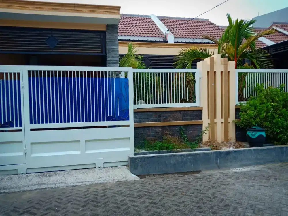 Dijual Rumah Free Furnish Murah Luas Cantik Siap Huni Di Perum Palm Oasis Sememi Surabaya Barat