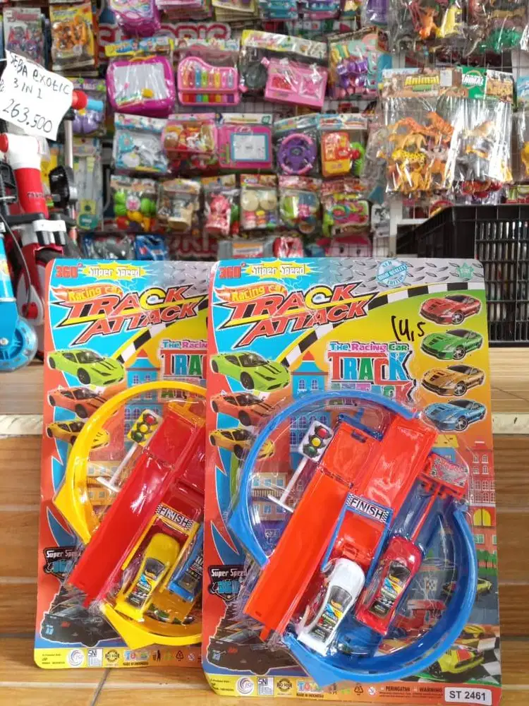 mainan anak track racing
