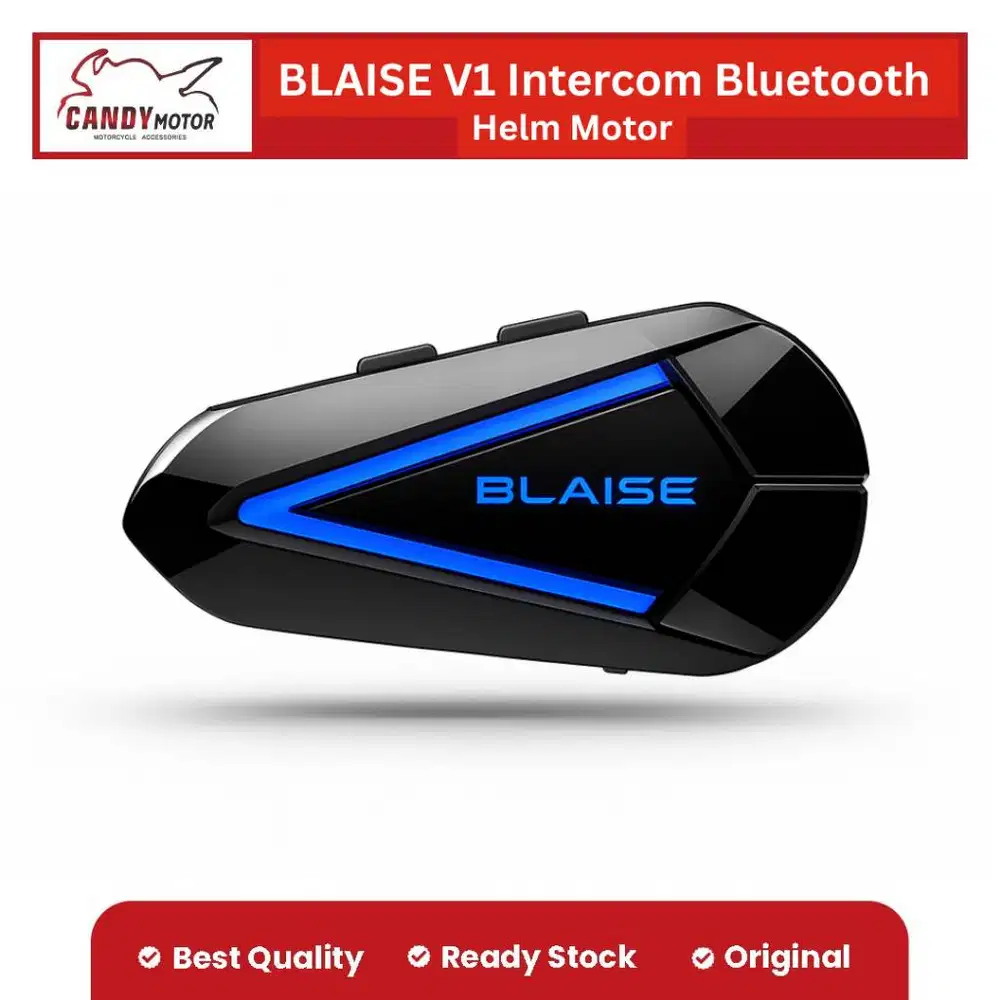 BLAISE V1 Intercom Bluetooth Helm Motor