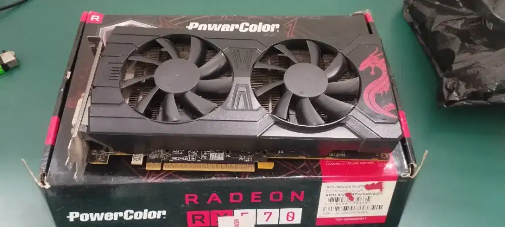 VGA RX 570 8gb ddr5 mati