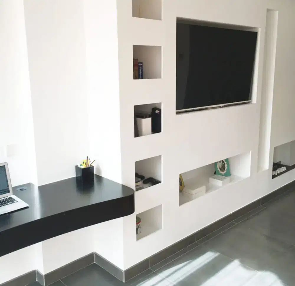 Wall molding dan partisi gypsum