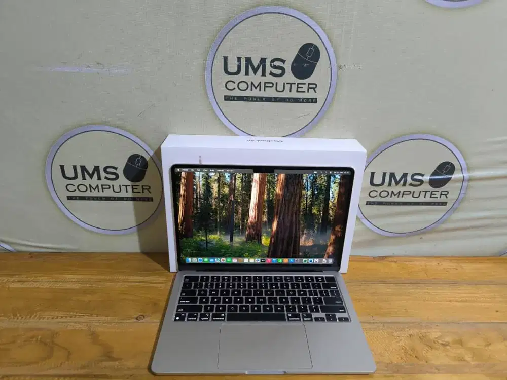 MacBook Air M2 2022 Chip Apple M2 RAM 16GB SSD 256GB 13,6 Retina