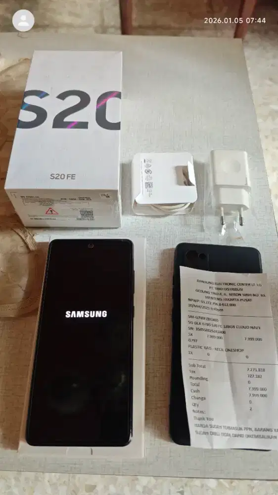 Samsung S20 FE original segel