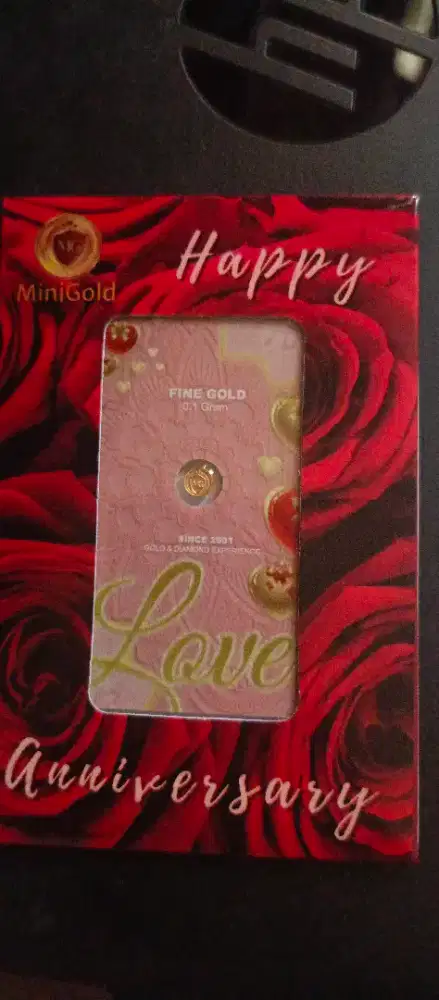 MiniGold gift series 0,1 gram