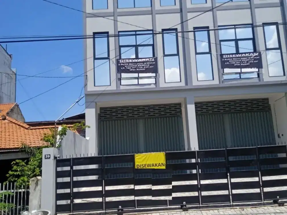 ruko disewakan raya pucang anom surabaya