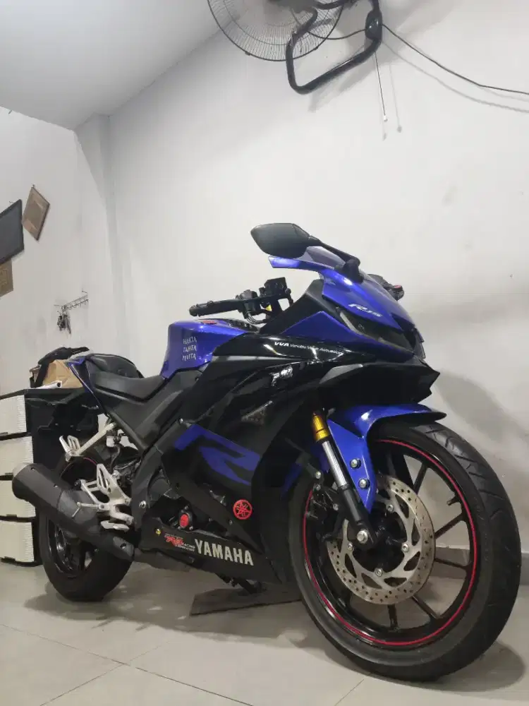 R15 VVA 2019 / 2020 Antik Km 18rb Modif Double Istimewa ABBA