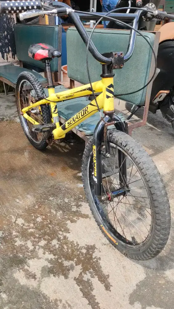 Sepeda BMX r 20 siap gowes merk Senator semua normal 350rb saja