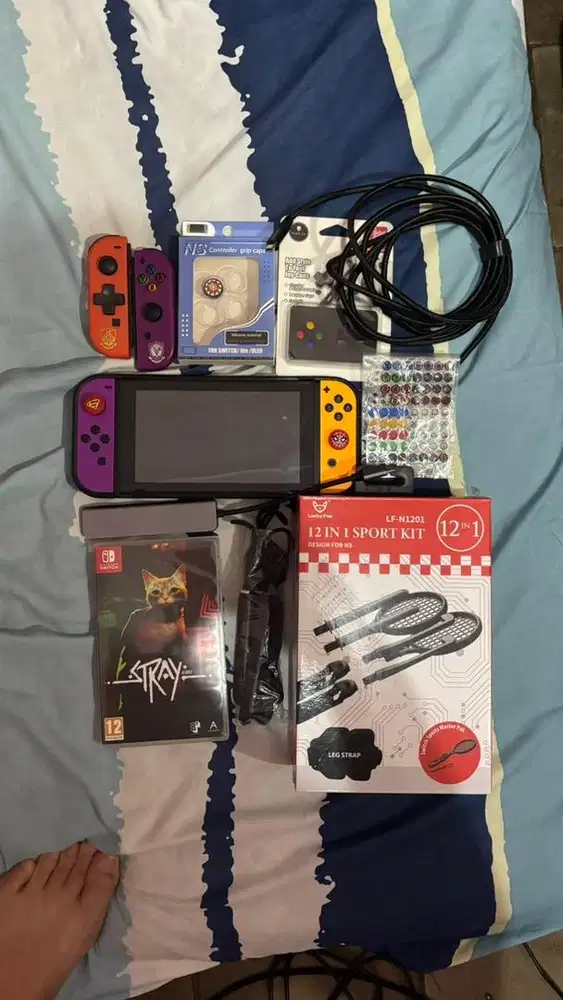 Nintendo Switch 1 ( V2 ) OFW ; murah + banyak bonus